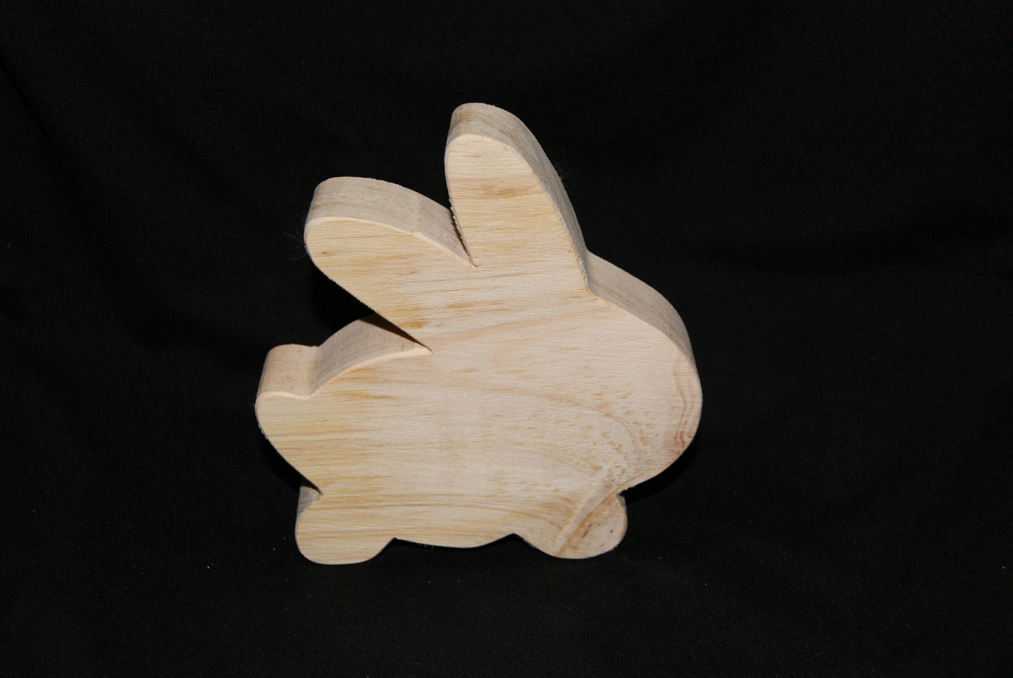 handcrafted wooden animal bunny rabbit