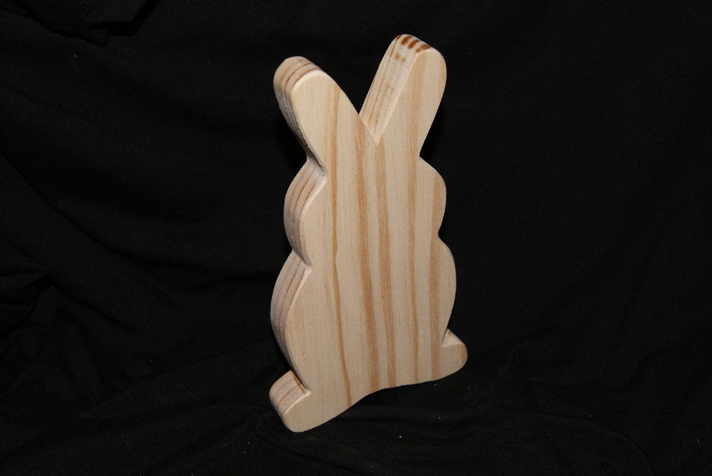 Handcrafted wooden animal bunny rabbit toy