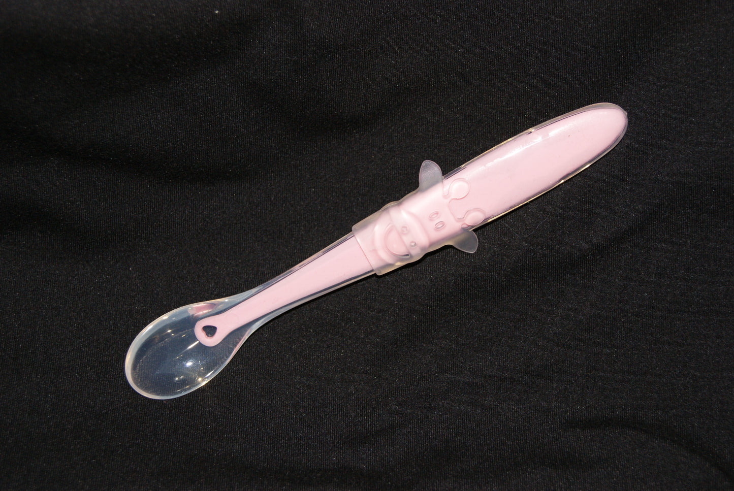 silicone baby feeding spoon