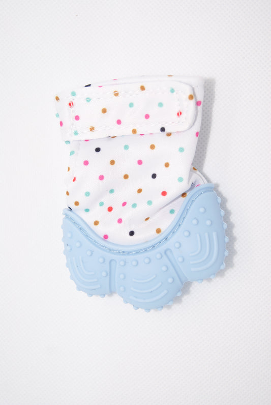 Silicone Baby Teether Pacifier Gloves Mittens Teething Chewable Newborn