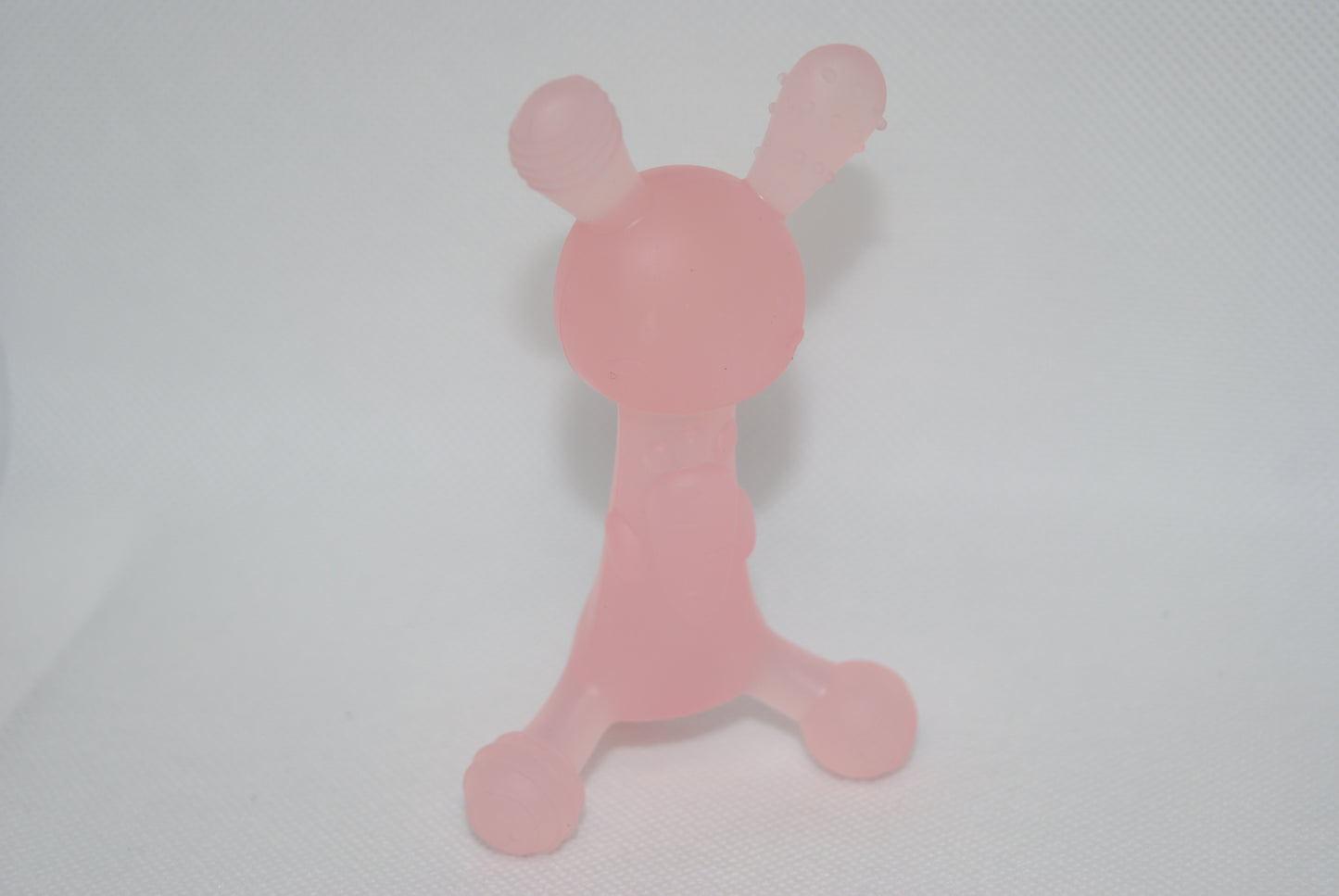 Silicone teething baby chew toy bunny