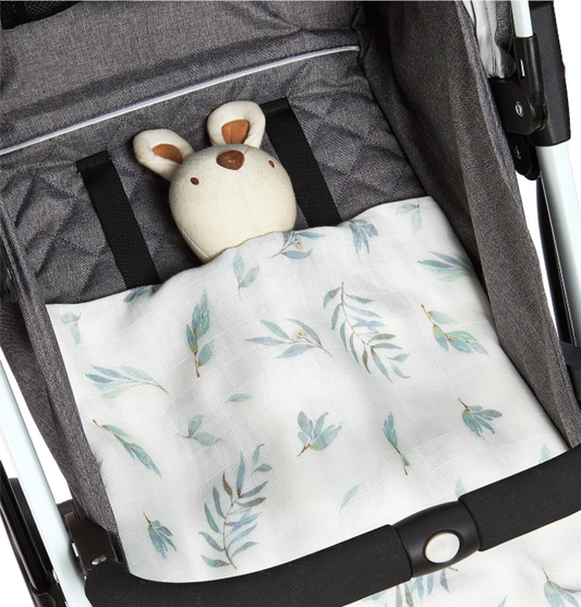Bamboo muslin baby swaddle blanket