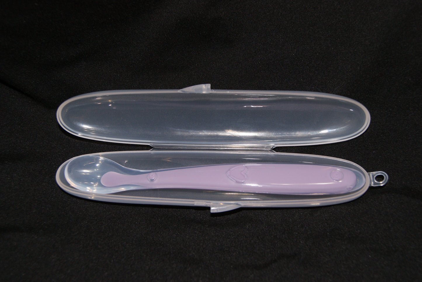 silicone baby feeding spoon