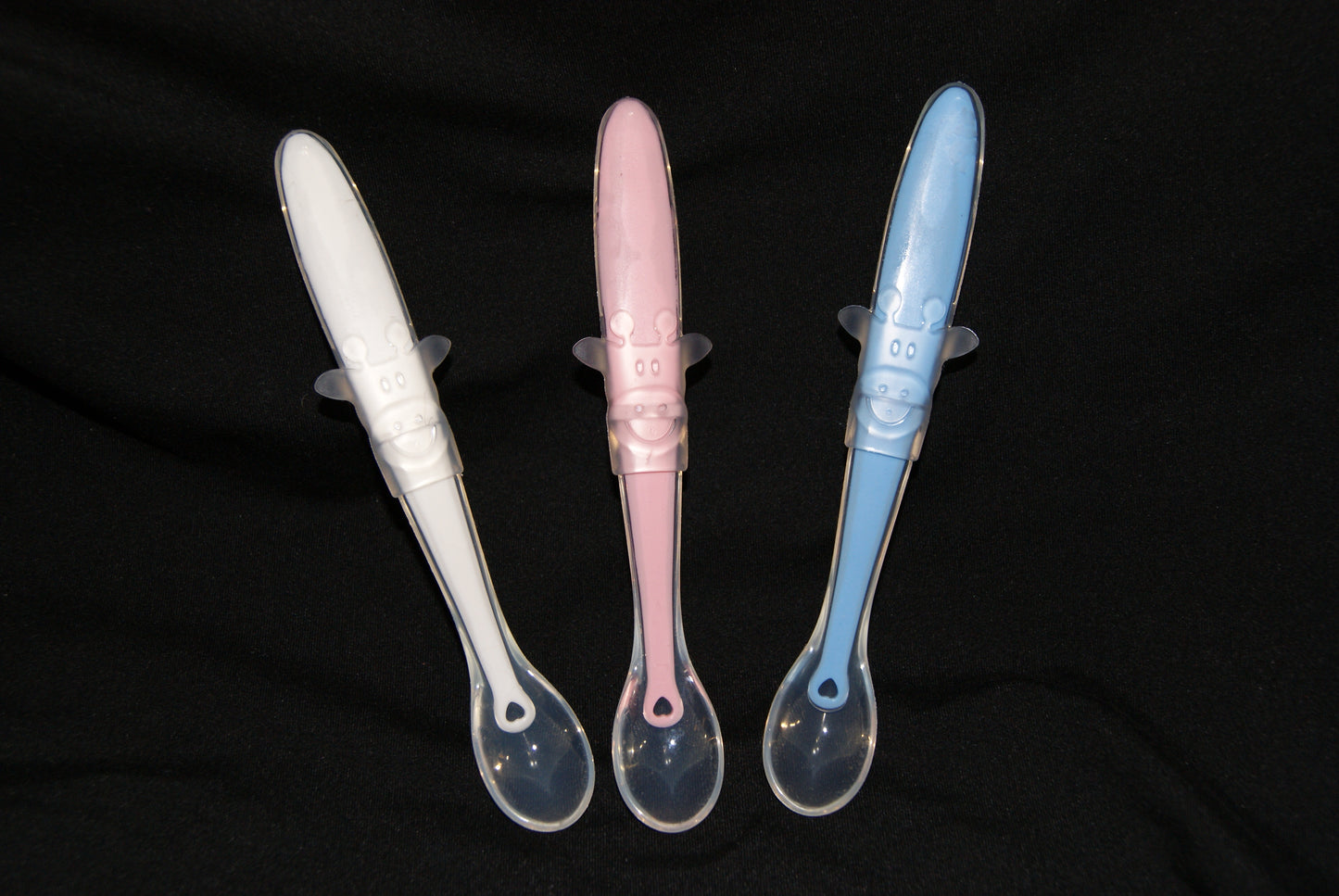 silicone baby feeding spoon