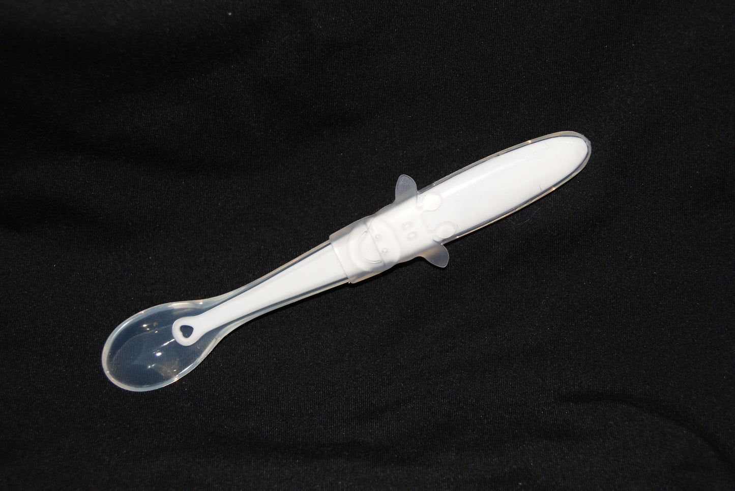 silicone baby feeding spoon