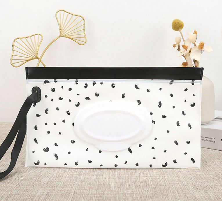 wet wipe storage pouch bag