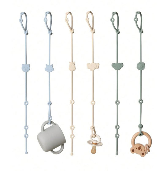 Silicone Pacifier dummy clip holder