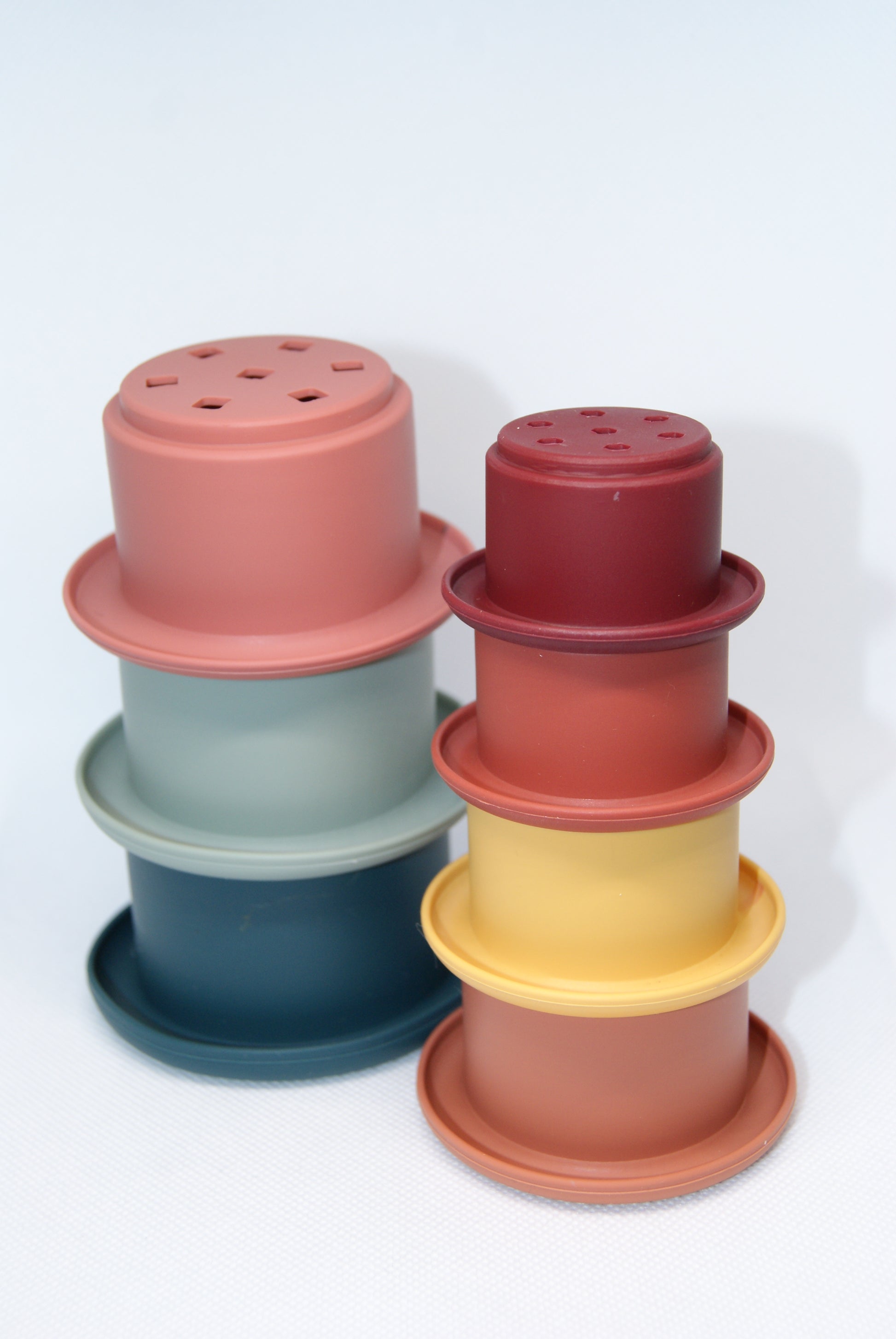 Silicone Stacking Cups child toy educational